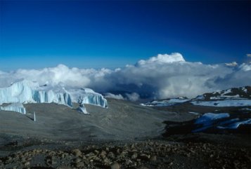 Melting Glacier from Thin Air