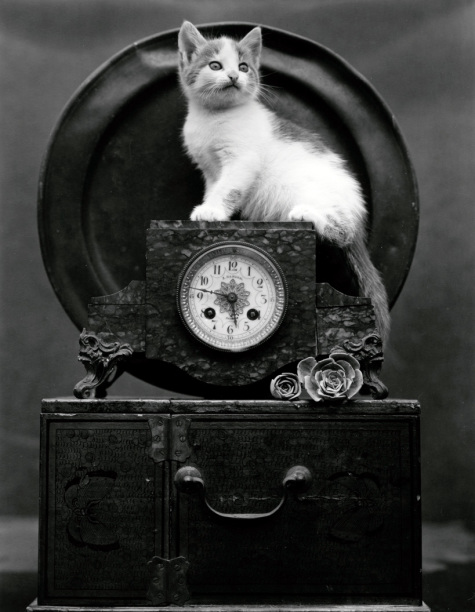 EDWARD WESTON Mary (on Clock), 1945